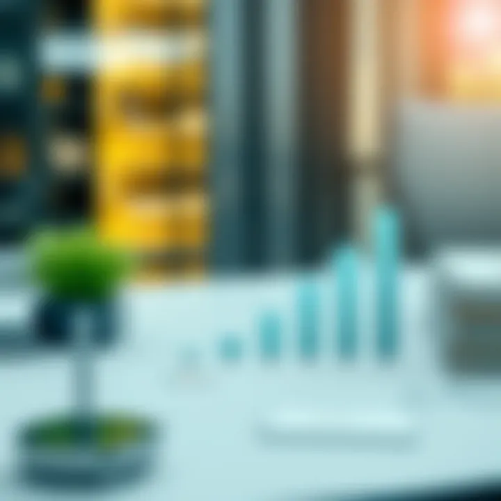 Chart comparing unrestricted net assets in nonprofit versus for-profit sectors