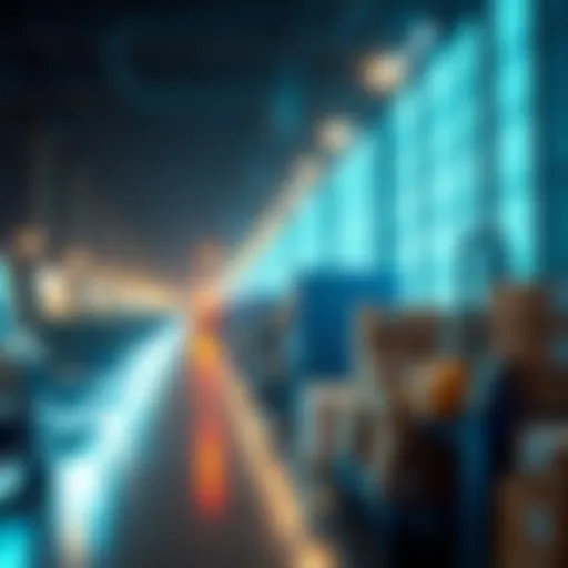 Vertical Integration in Supply Chain Conceptual illustration of vertical integration in supply chain management