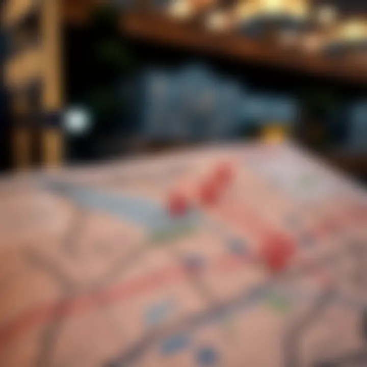 Choosing the Right Location Map highlighting various condo locations